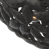 Floren Large Pendant 24", Aged Iron