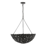 Floren Large Pendant 24", Aged Iron