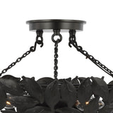 Floren Semi-Flush 16", Aged Iron