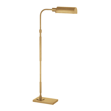 Gunther Floor Lamp, Modern Brass