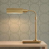 Gunther Table Lamp 19", Modern Brass