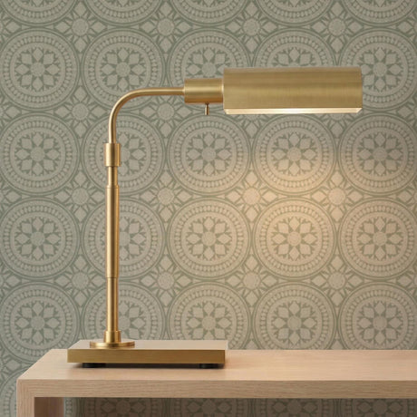 Gunther Table Lamp 19", Modern Brass