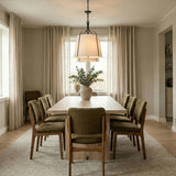 Isleton Medium Pendant 18", Aged Steel