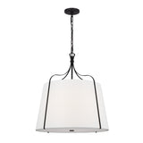 Isleton Large Pendant 24", Aged Steel
