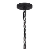 Isleton Large Pendant 24", Aged Steel