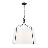 Isleton Large Pendant 24", Aged Steel