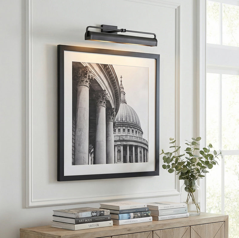 Edwin Picture Light 25", Aged Iron