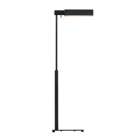 Edwin Floor Lamp, Aged Iron