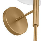 Hazelton Wall Sconce 17", Satin Brass
