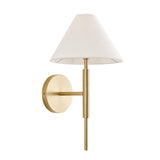 Hazelton Wall Sconce 17", Satin Brass