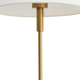 Hazelton Table Lamp, Satin Brass