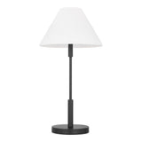 Hazelton Table Lamp, Matte Black
