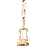 Grayden Small Lantern Pendant 10", Modern Brass