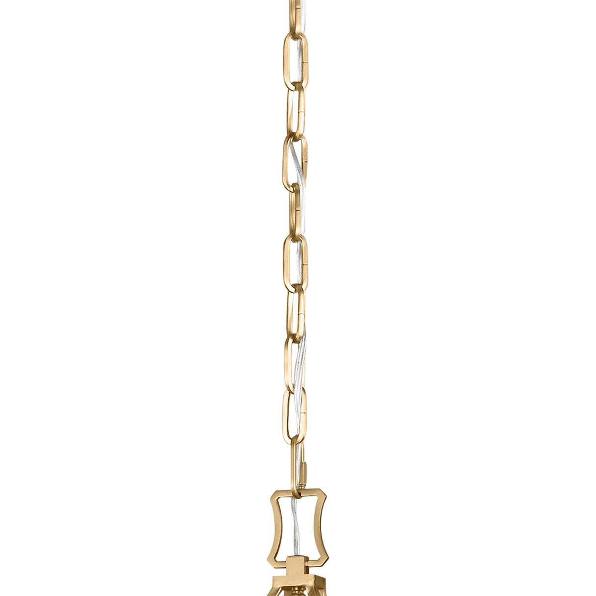 Grayden Medium Lantern Pendant 13", Modern Brass