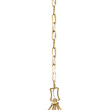 Grayden Large Lantern Pendant 18", Modern Brass