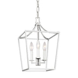Grayden Small Lantern Pendant 10", Polished Nickel