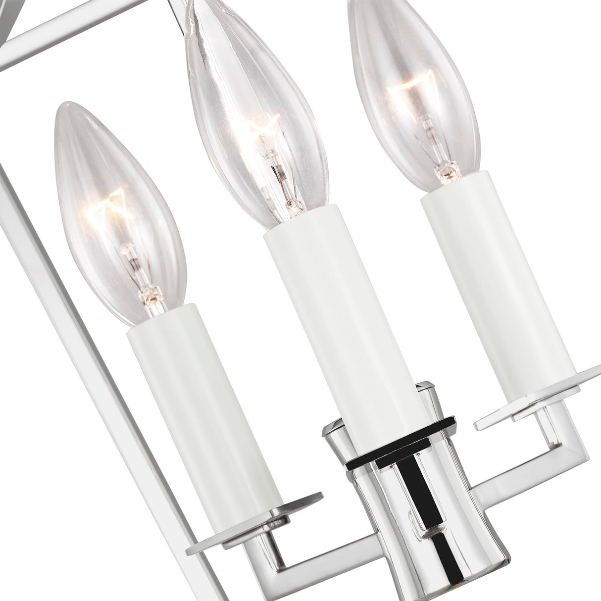 Grayden Small Lantern Pendant 10", Polished Nickel