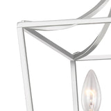 Grayden Small Lantern Pendant 10", Polished Nickel