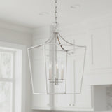 Grayden Medium Lantern Pendant 13" for Modern Farmhouse home with White Shiplap