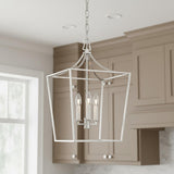 Grayden Medium Lantern Pendant 13", Polished Nickel