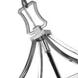 Grayden Medium Lantern Pendant 13", Polished Nickel