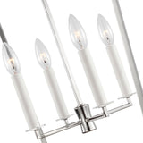 Grayden Large Lantern Pendant 18", Polished Nickel