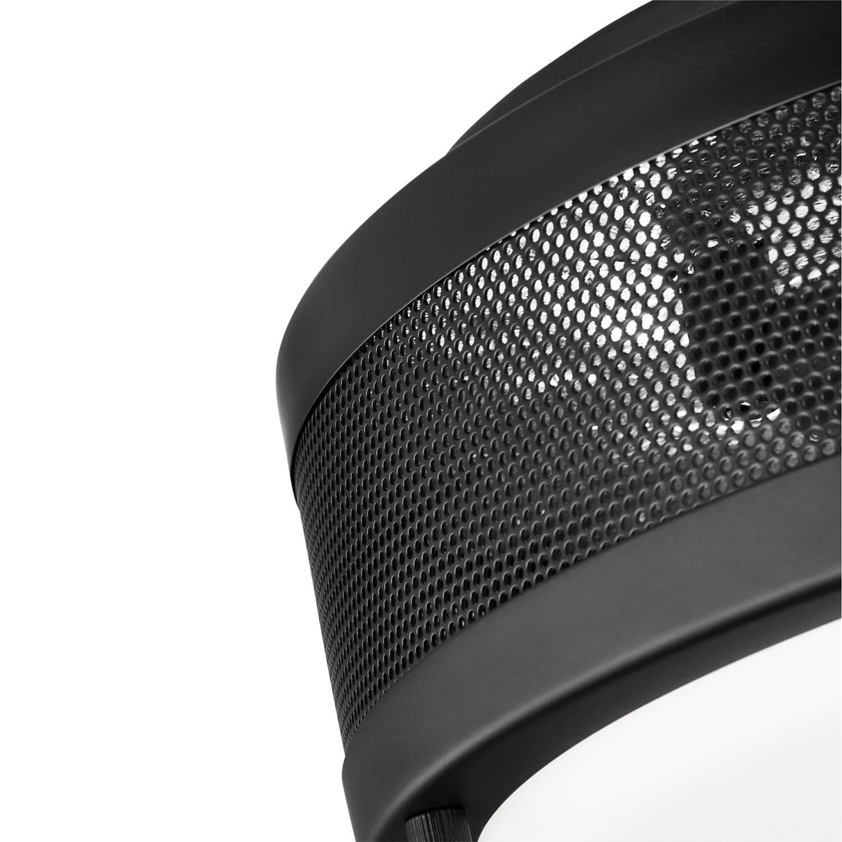 Nelson Flush Mount 12", Matte Black