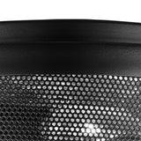 Nelson Flush Mount 12", Matte Black