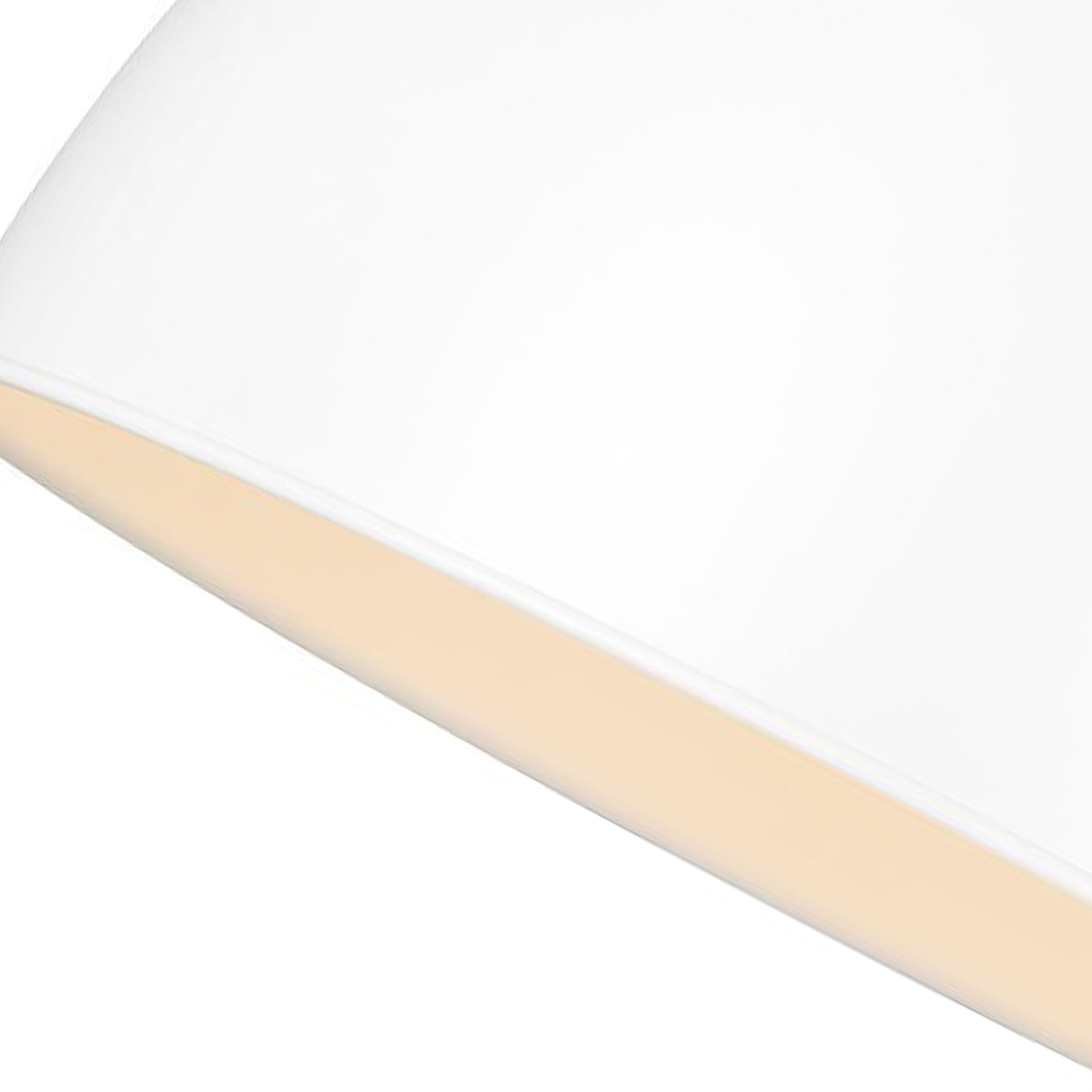 Rodney Large Pendant 18", Matte White and Modern Brass