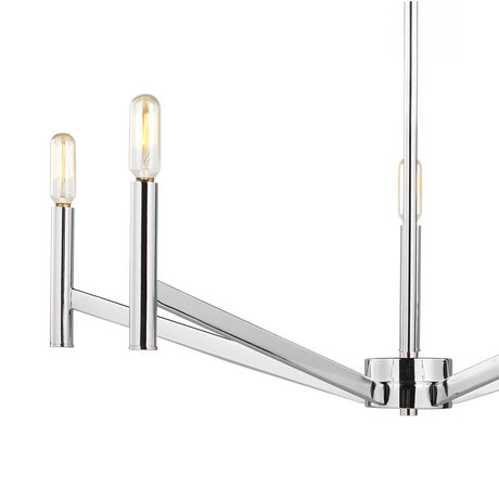 Foster 5 Light Chandelier 28", Chrome