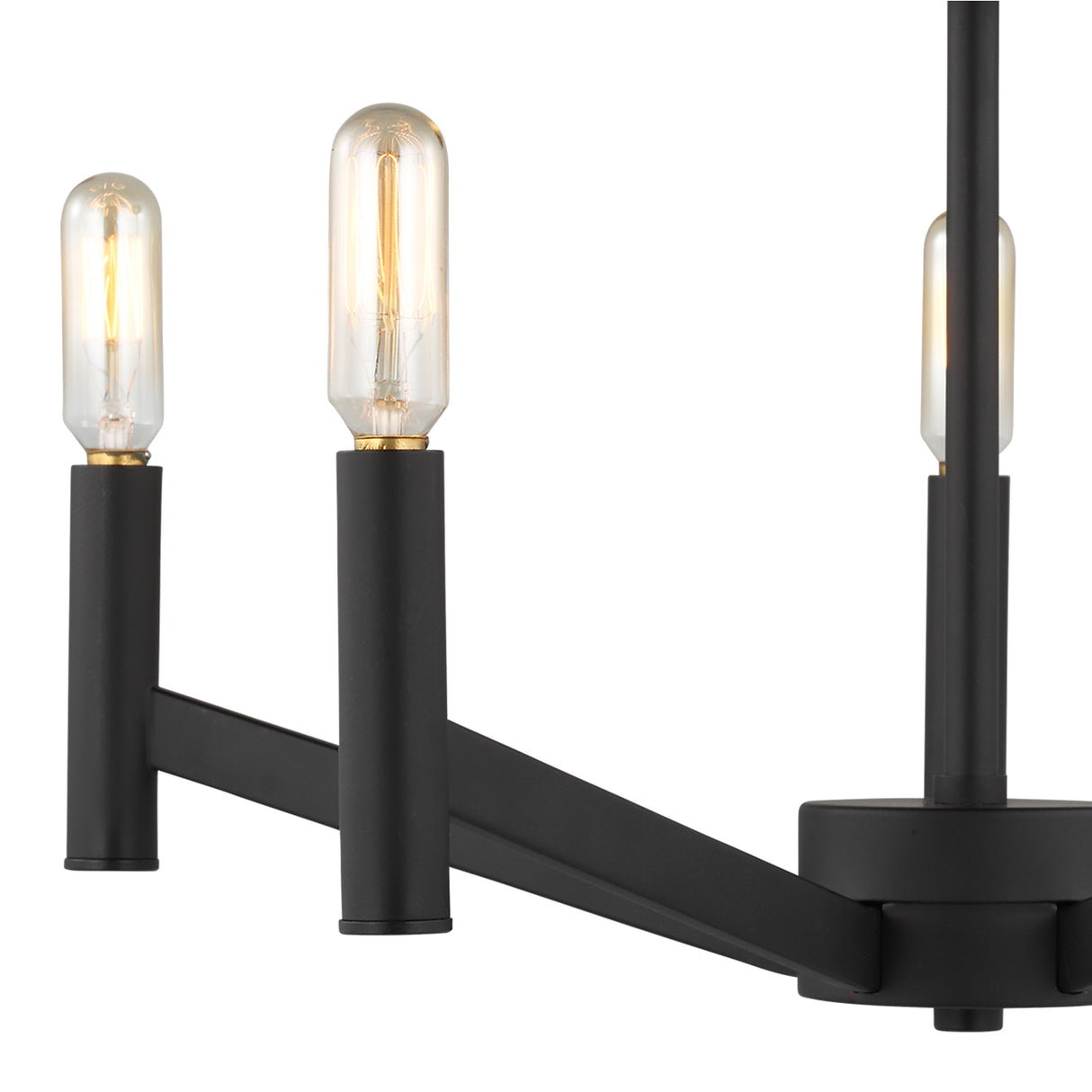 Foster Semi-Flush 18", Matte Black