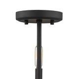 Foster Semi-Flush 18", Matte Black