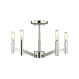 Foster Semi-Flush 18", Brushed Nickel