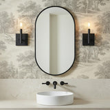 Foster Wall Sconce 9", Matte Black