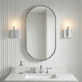 Foster Wall Sconce 9" for Modern home with White Tile