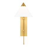 Hester Wall Sconce 26", Modern Brass