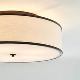 Walker Large Flush Mount 30", Old Bronze
