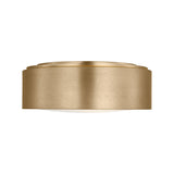 Neal Medium Flush Mount 13", Satin Brass
