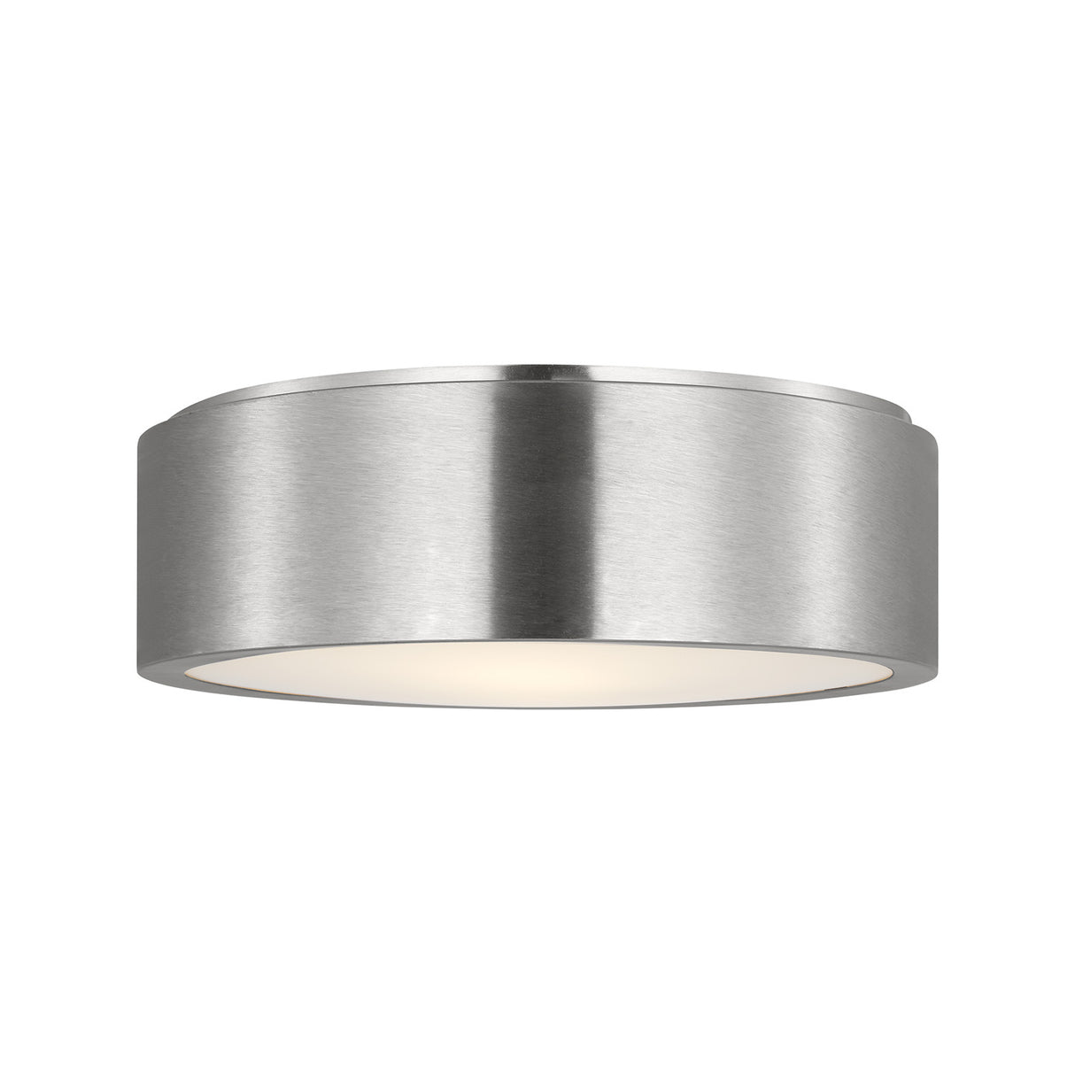 Neal Medium Flush Mount 13", Brushed Nickel