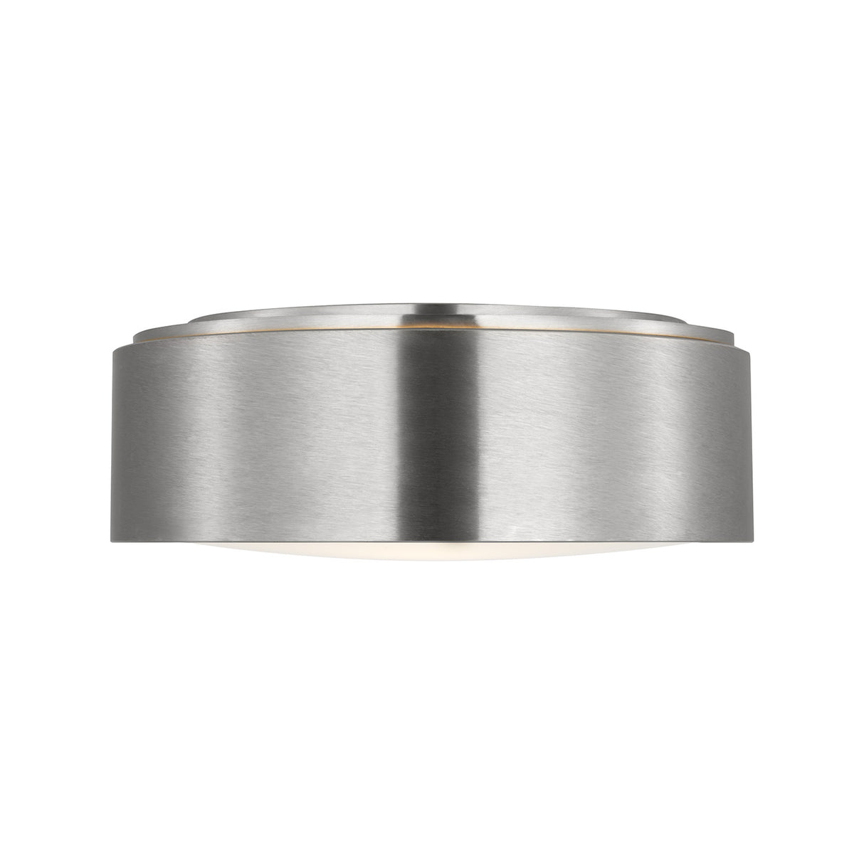 Neal Medium Flush Mount 13", Brushed Nickel