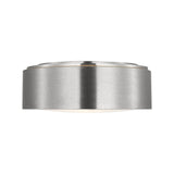 Neal Medium Flush Mount 13", Brushed Nickel