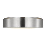 Neal Large Flush Mount 18", Brushed Nickel