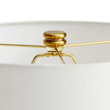 Agnes Table Lamp, Glossy White