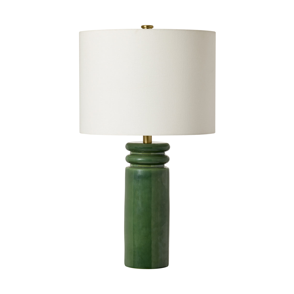 Agnes Table Lamp, Glossy Cedar