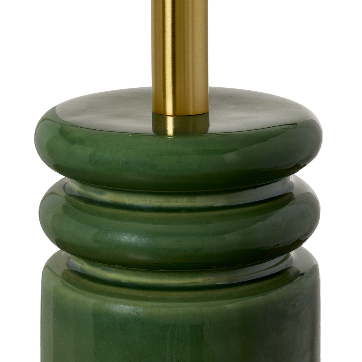 Agnes Table Lamp, Glossy Cedar