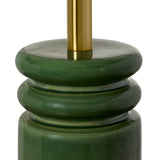 Agnes Table Lamp, Glossy Cedar