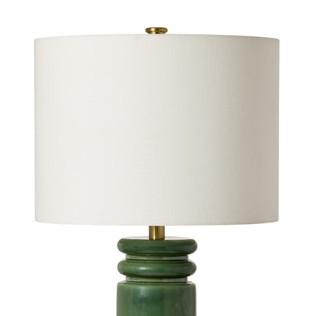 Agnes Table Lamp, Glossy Cedar