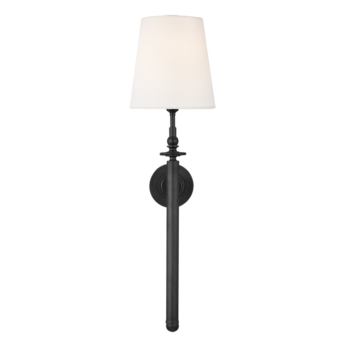 Emerson Wall Sconce 28", Aged Iron