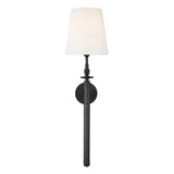 Emerson Wall Sconce 28", Aged Iron