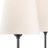Emerson 6 Light Chandelier 30", Aged Iron